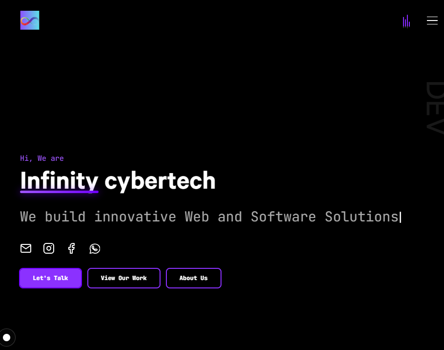Professional Website Development & Software Solutions | Infinity ...